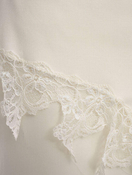 Юбка с кружевной отделкой Blumarine | Фото 6