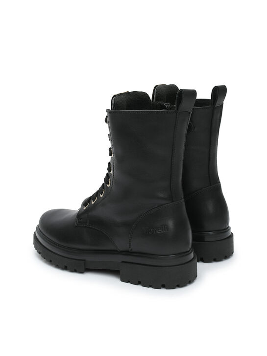 Ботинки с флисовой подкладкой, черные Morelli | Фото 3