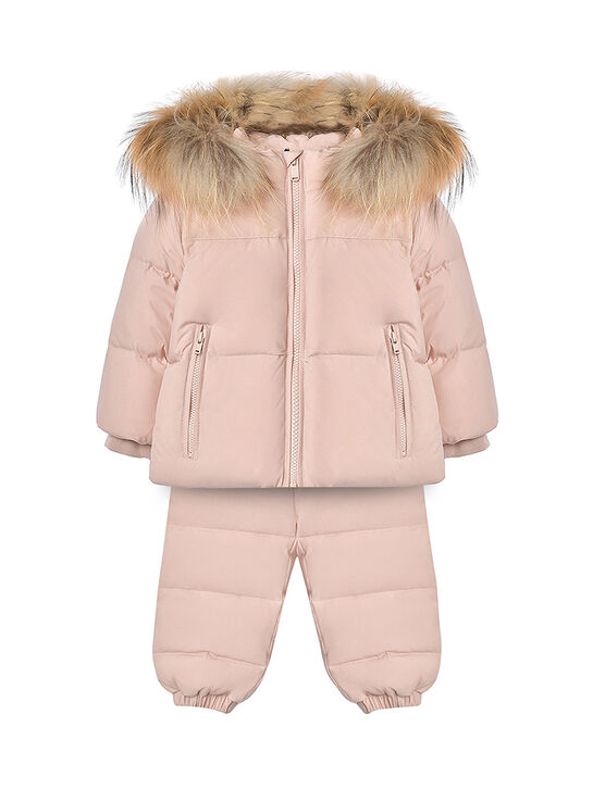 Комплект: куртка и брюки, розовый Bomboogie | Фото 1