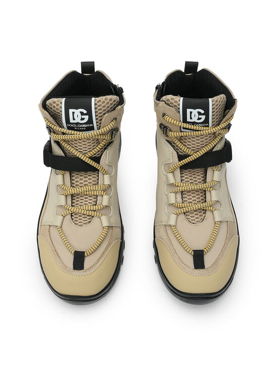 Ботинки треккинговые, бежевые Dolce&Gabbana | Фото 7