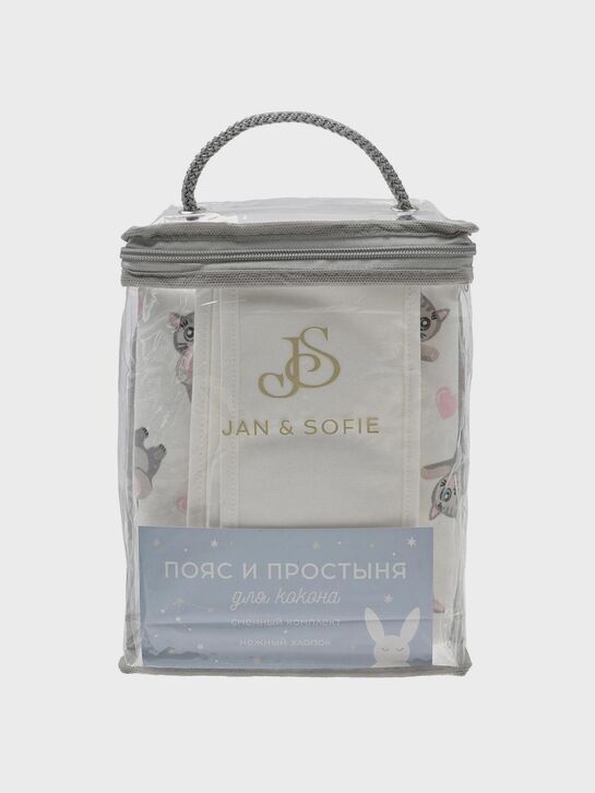 Комплект для кокона: простыня и пояс, &quot;Котик&quot; Jan&Sofie | Фото 13