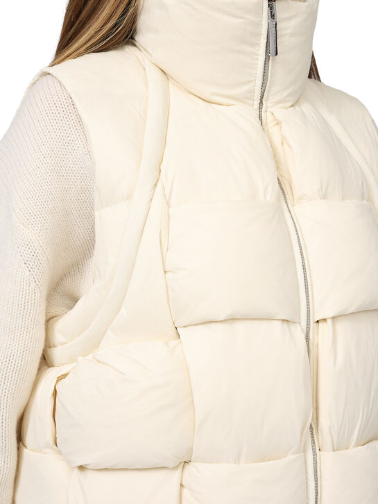 Жилет over size, молочный Freedomday | Фото 6