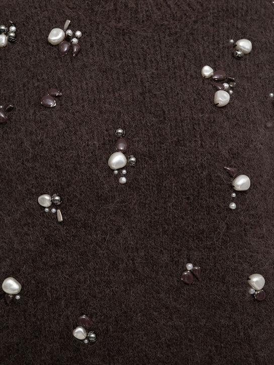 Джемпер с декором из жемчужин Dorothee Schumacher | Фото 7