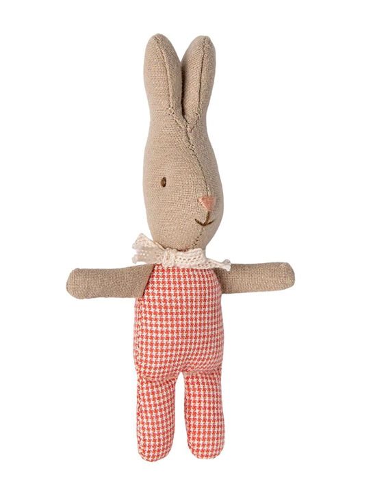 Игрушка Мой Рыжий Кролик в клеточку Maileg | Фото 1