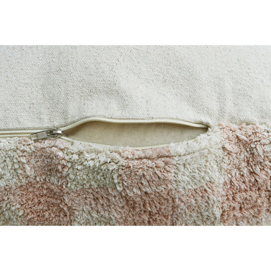 Подушка-пуф Шахматы розовый 20х40х40 см Lorena Canals | Фото 4