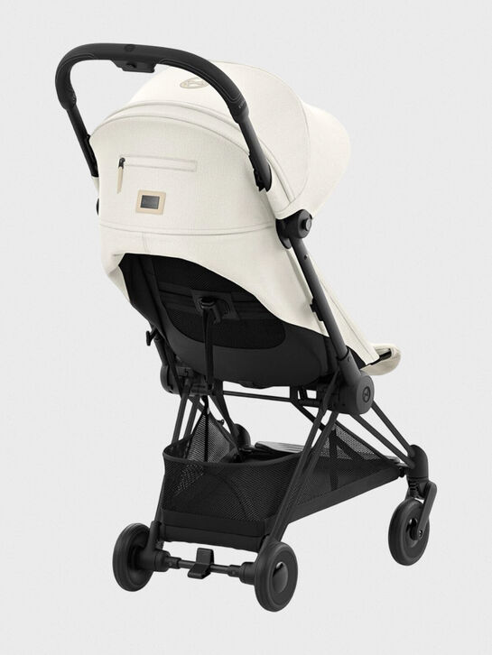 Коляска Coya Matt Black Off White с дождевиком и бампером CYBEX | Фото 3