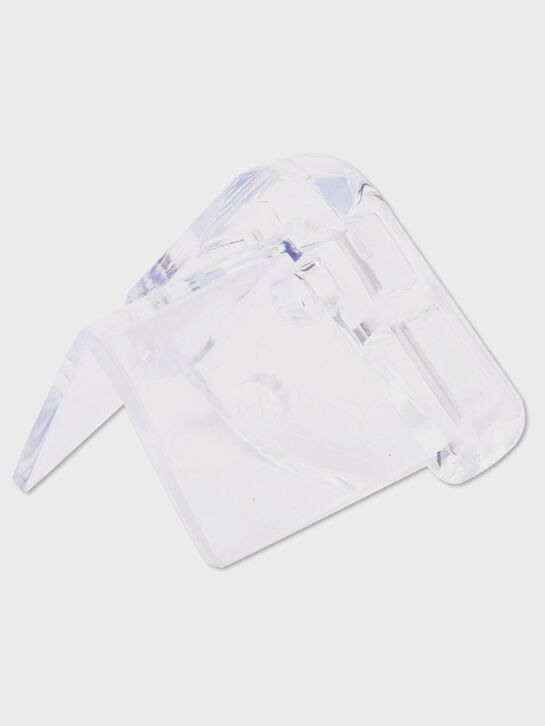 Защита на углы, комплект из 2-х штук (4 шт в упаковке), прозрачный Clippasafe | Фото 1