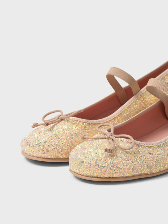 Туфли с глиттером в тон Pretty Ballerinas | Фото 6