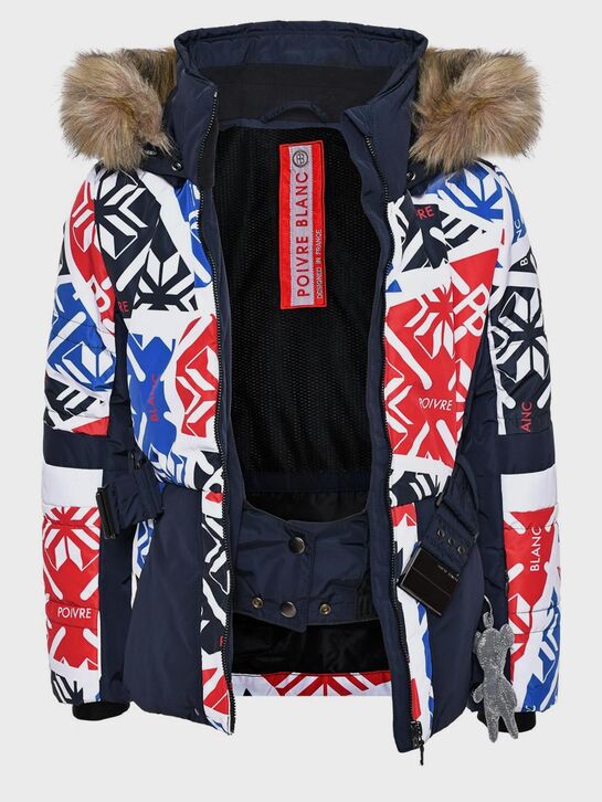 Куртка с геометрическим принтом Poivre Blanc | Фото 3