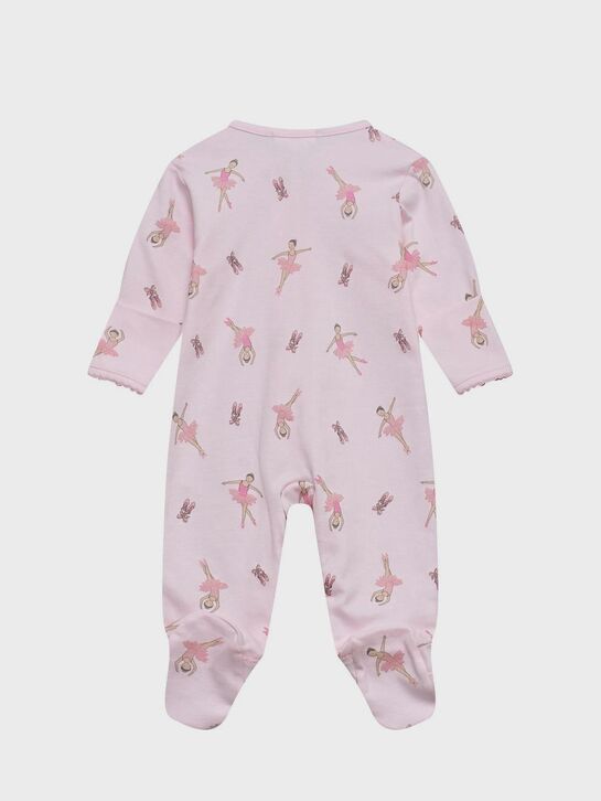 Комбинезон с принтом балерины, розовый Lyda Baby | Фото 2