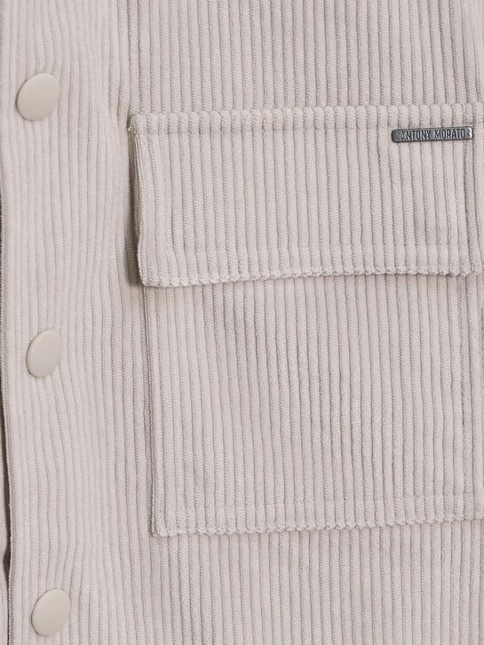 Вельветовая рубашка на кнопках Antony Morato | Фото 4