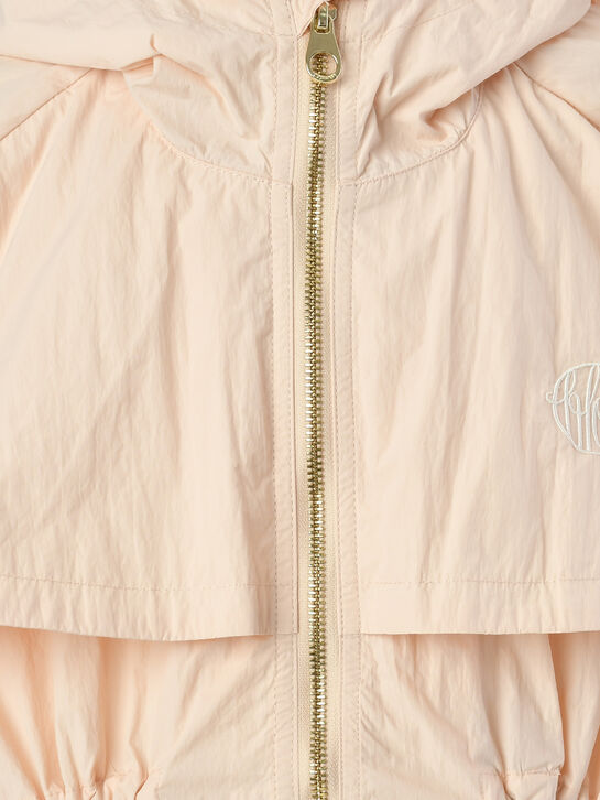 Плащ с капюшоном на молнии, бежевый Chloe | Фото 3