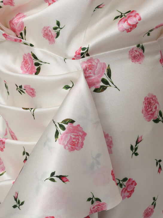 Платье мини с цветочным принтом Roses & Lace | Фото 3