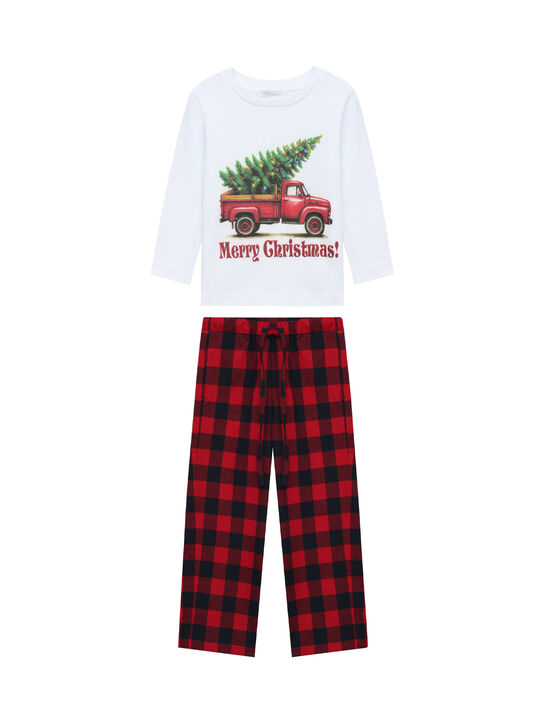 Пижама с новогодним принтом Dan Maralex | Фото 1