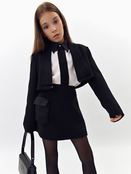 Юбка с накладным карманом Elisabetta Franchi | Фото 2