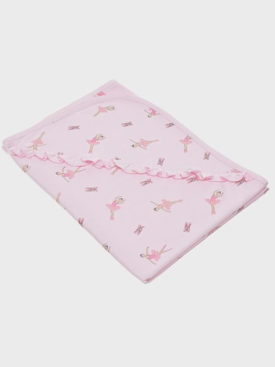 Одеяло с принтом &quot;балерина и пуанты&quot; Lyda Baby | Фото 1