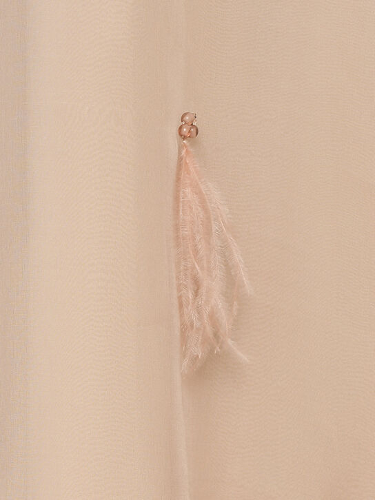 Юбка из шелковой органзы Dorothee Schumacher | Фото 5