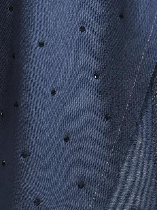 Комплект: жакет+брюки с мелкими стразами Flashin | Фото 20