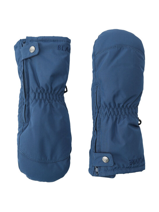 Варежки непромокаемые с молнией, синие Poivre Blanc | Фото 2