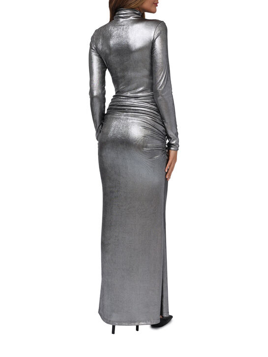 Платье-макси со сборкой на талии Dan Maralex | Фото 6