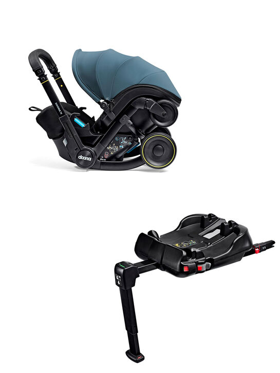 Коляска-автокресло Doоna X Ocean Blue в комплекте с базой ISOFIX Doona | Фото 1