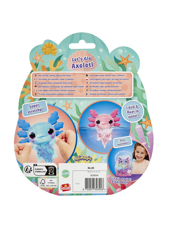 Сквиш-игрушка &quot;Аксолотль&quot;, голубой Goliath | Фото 2