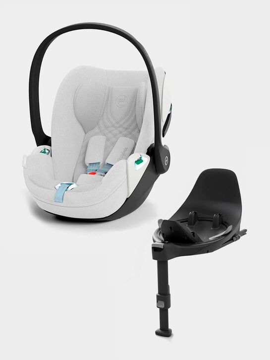 Автокресло Cloud T i-Size Plus Platinum White в комплекте с базой T i-Size CYBEX | Фото 1