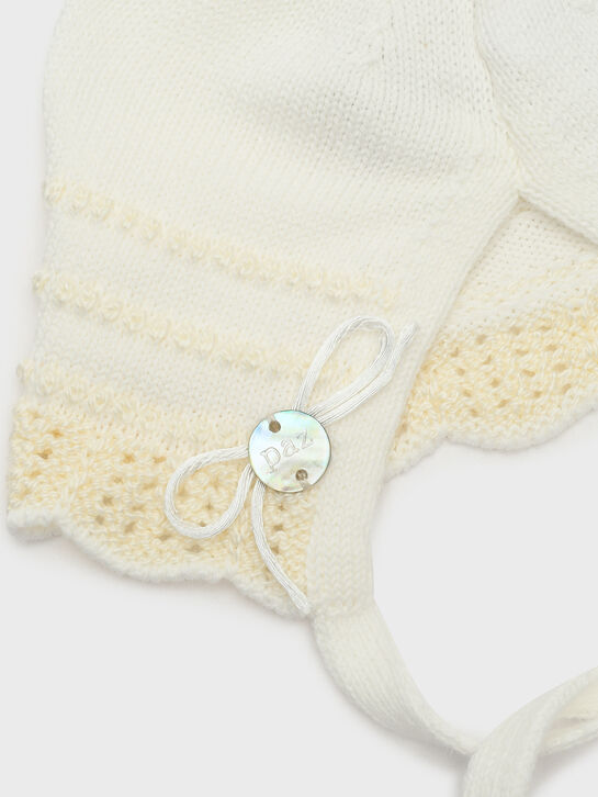 Чепчик с кружевной тесьмой, кремовый Paz Rodriguez | Фото 3