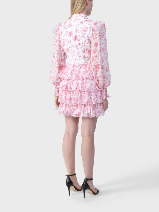 Мини-платье с цветочным принтом Roses & Lace | Фото 5