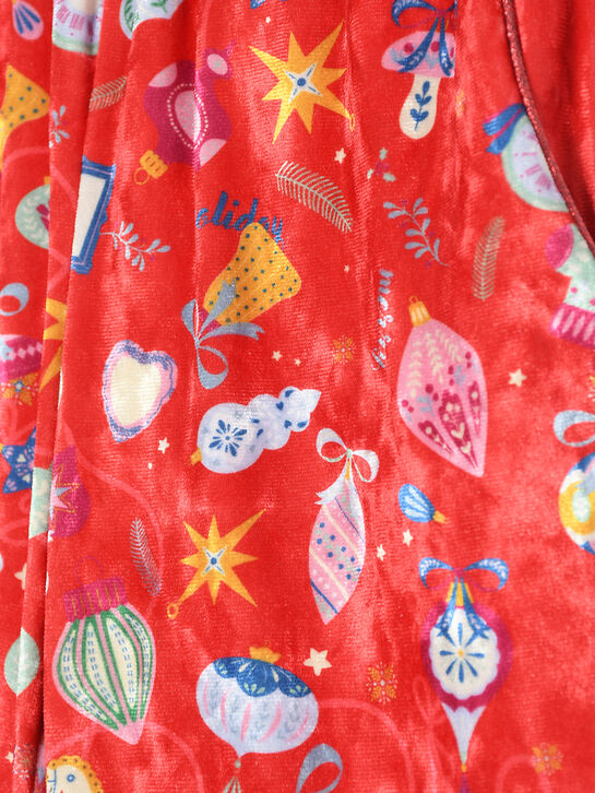 Пижама с принтом &quot;щелкунчик&quot;, красная Eirene | Фото 7