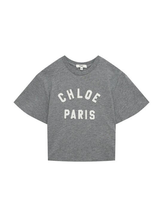 Футболка с лого на груди Chloe | Фото 1