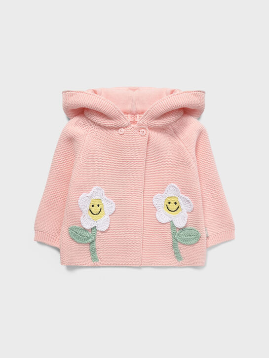 Кофта с капюшоном, вышивка ромашки Stella McCartney | Фото 1