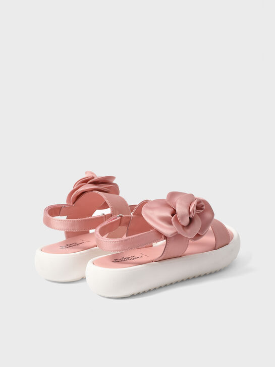 Босоножки с декором &quot;роза&quot; Andrea Montelpare | Фото 3