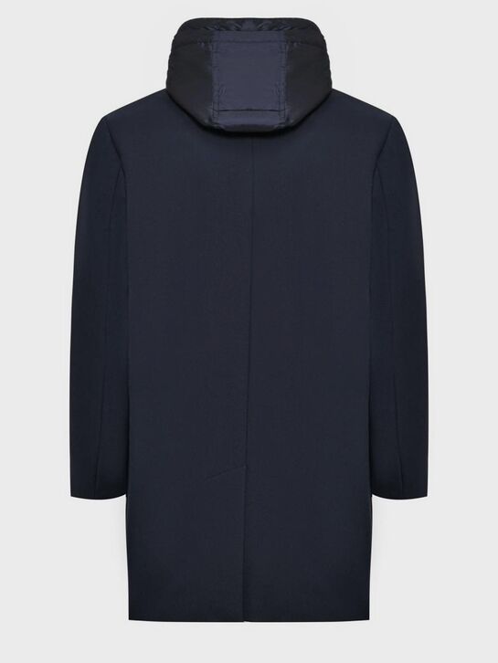 Пальто с капюшоном, синее Antony Morato | Фото 4