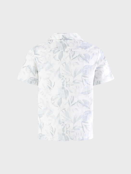 Рубашка с принтом &quot;листья&quot; Eleventy | Фото 2