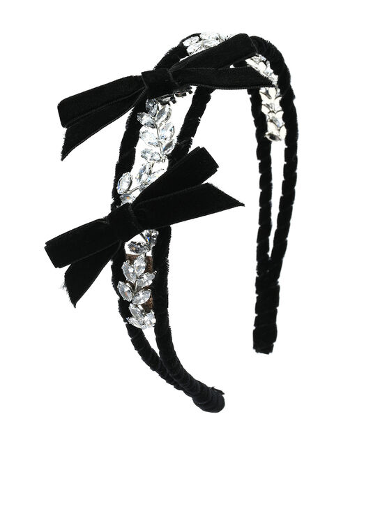 Ободок с бантиками и камнями Monnalisa | Фото 1