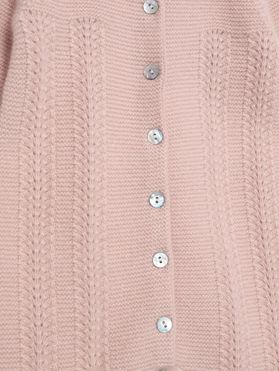 Комбинезон кашемировый, розовый Oscar et Valentine | Фото 3