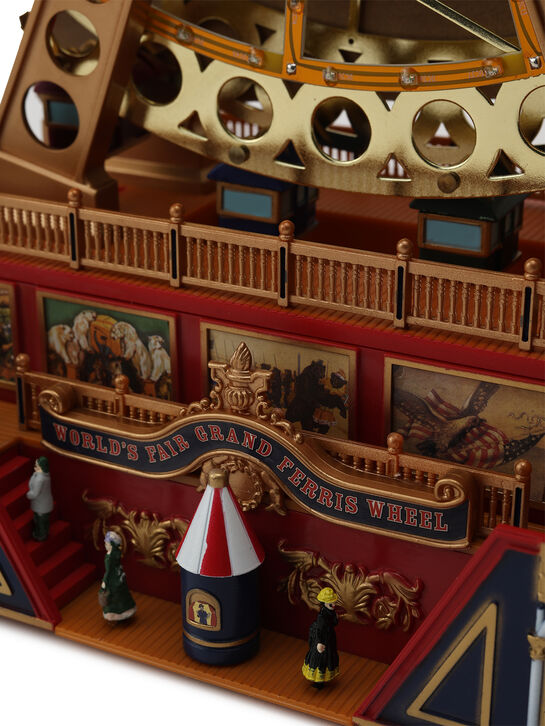 Новогодний сувенир &quot;Колесо обозрения&quot; Musicboxworld | Фото 5