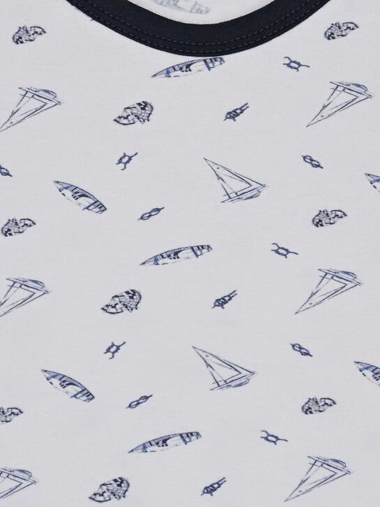 Майка с принтом в кораблик Story Loris | Фото 3