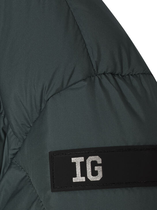 Пальто-пуховик с капюшоном IL Gufo | Фото 3