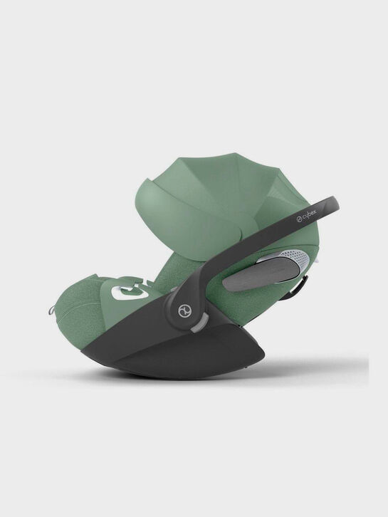 Коляска 2 в 1 Priam IV Rosegold цвет Leaf Green в комплекте со спальным блоком Lux Carry Cot и креслом Cloud T CYBEX | Фото 11