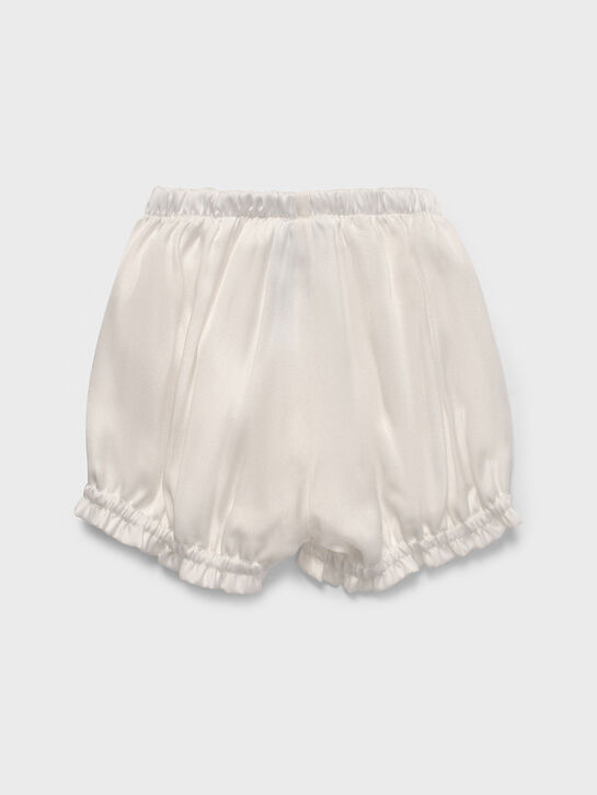 Комплект: платье и шорты, белый Monnalisa | Фото 4