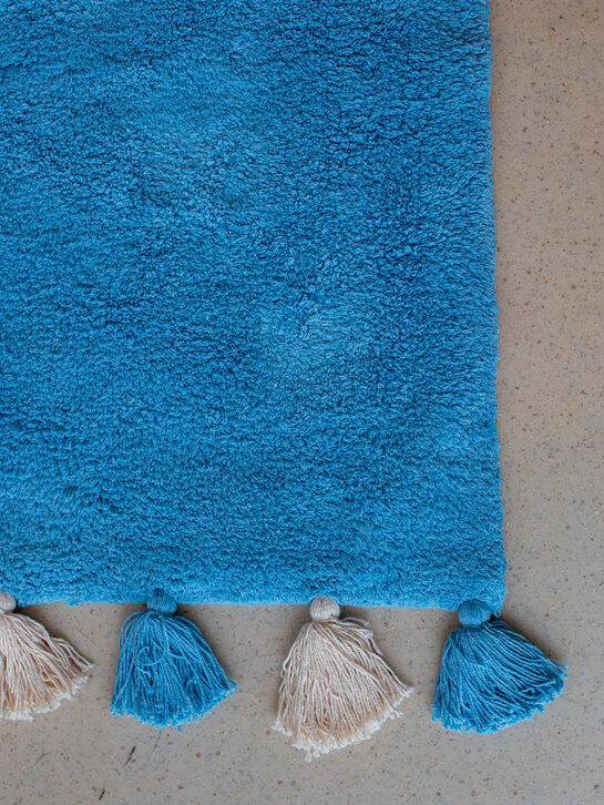 Хлопковый ковер Colorful Blue 120х180 см Lillaland | Фото 6