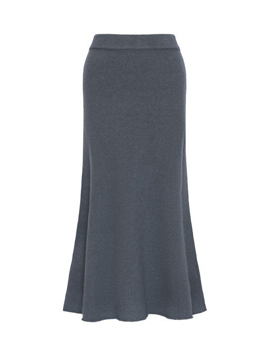 Юбка-годе, серая Lu Ren | Фото 1