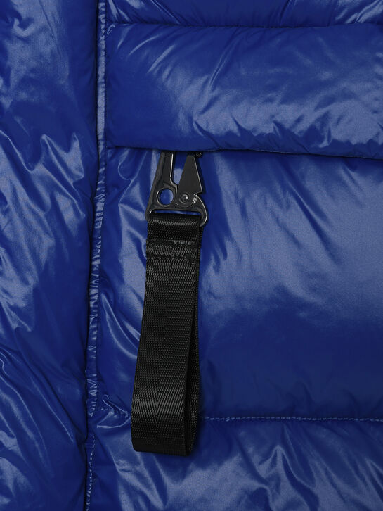 Куртка-пуховик, синяя MONTEREGGI | Фото 3