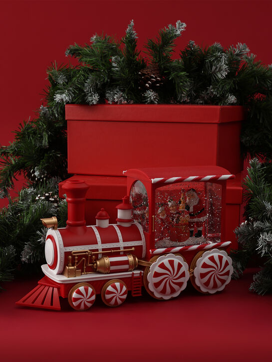 Новогодний сувенир Локомотив Санты 32×10×16,51 см Timstor | Фото 2