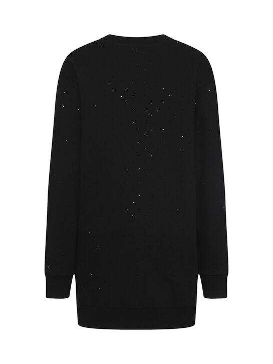 Платье-свитшот со стразами  Flashin | Фото 6