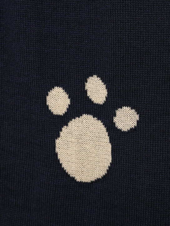 Брюки, принт лапки мишки Maglificio di Verona | Фото 3