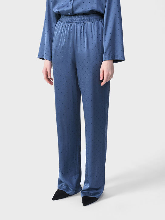 Комплект: жакет+брюки с мелкими стразами Flashin | Фото 13