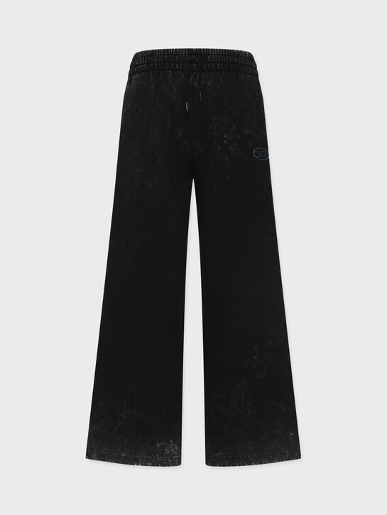 Спортивные брюки выбеленные, черные Diesel | Фото 1